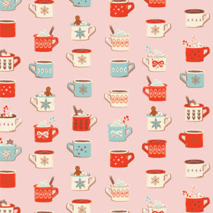 Christmas in the Cabin - Mugfuls of Joy - Art Gallery Fabrics