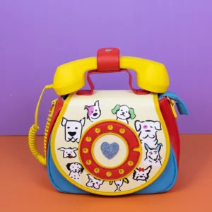 Ring Ring Phone Convertible Bag - Dogs