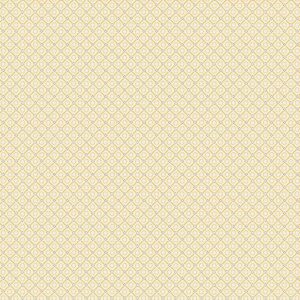 Indigo Cheddar - Circles in Diamonds Cream Andover Fabrics