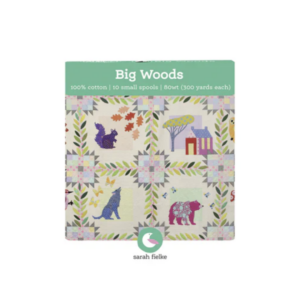 Big Woods Aurifil Collection - 80wt by Sarah Fielke