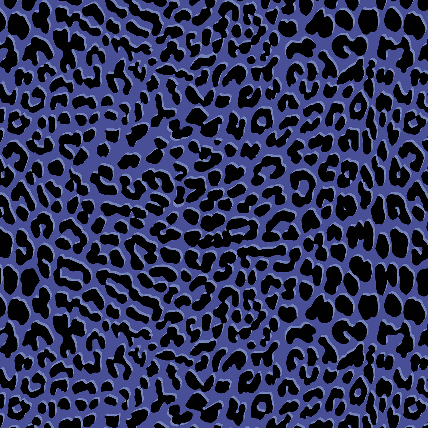 Iconic - Beastmode in Royal - Libs Elliott for Andover Fabrics