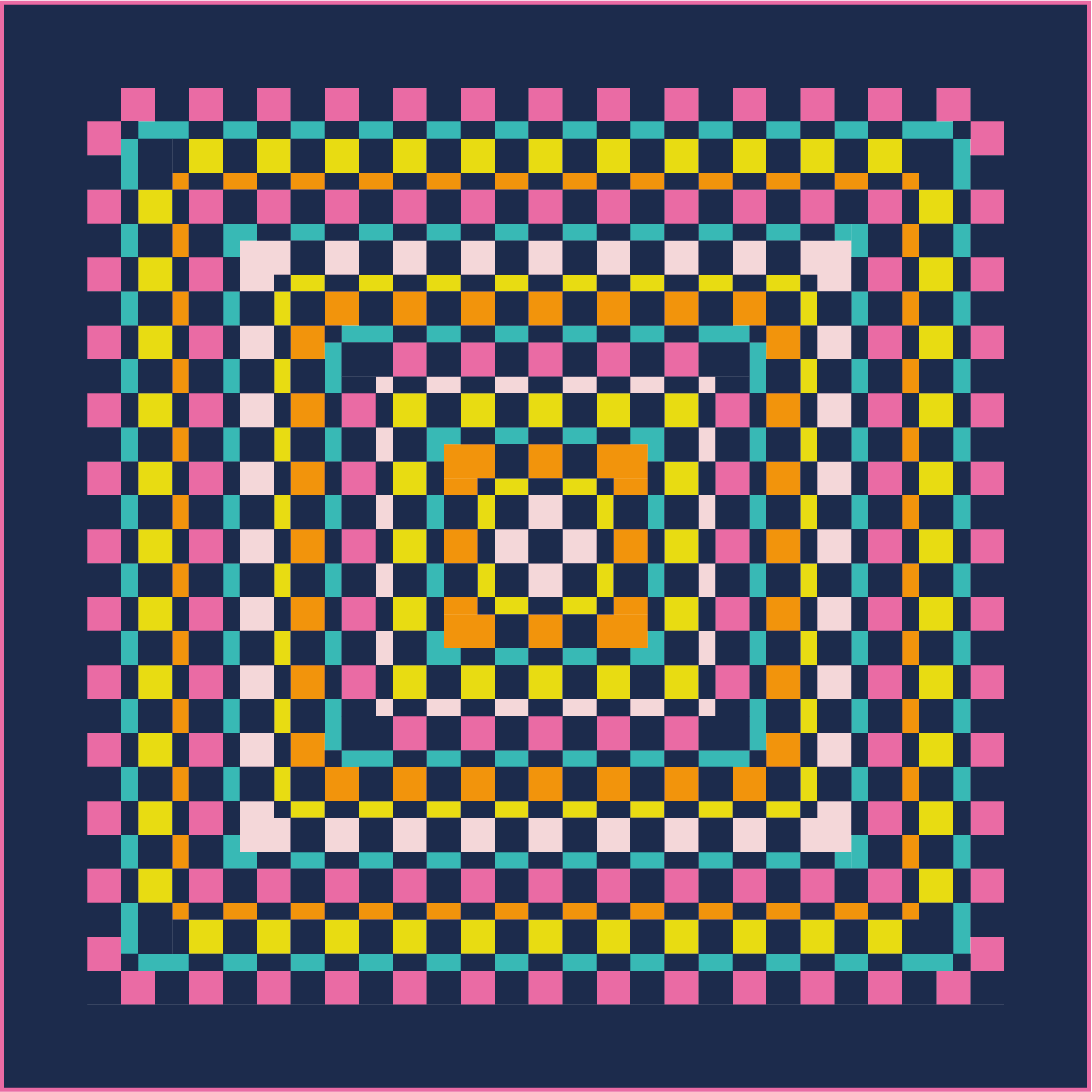 Crochet Quilt Top kit