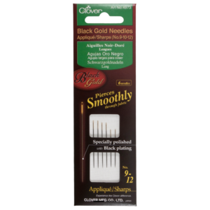 Clover Black Gold: Hand Sewing Needles: Appliqué Sharps: Assorted