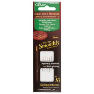 Clover Black Gold: Hand Sewing Needles: Quilting Between size 10