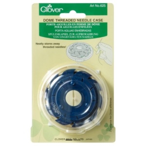 Clover Dome Threaded Needle Case