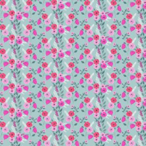 Memories Unfold - Marthas Vineyard in Teal - Andover Fabrics