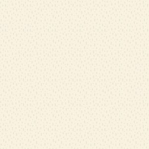 Sewing Bird - Crossstitch in Cream - Makower Fabrics