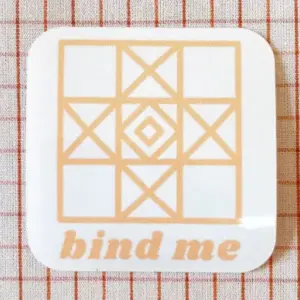 Feral Notions Bind Me Sticker