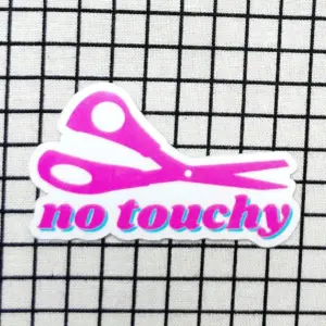 Feral Notions No Touchy Sticker