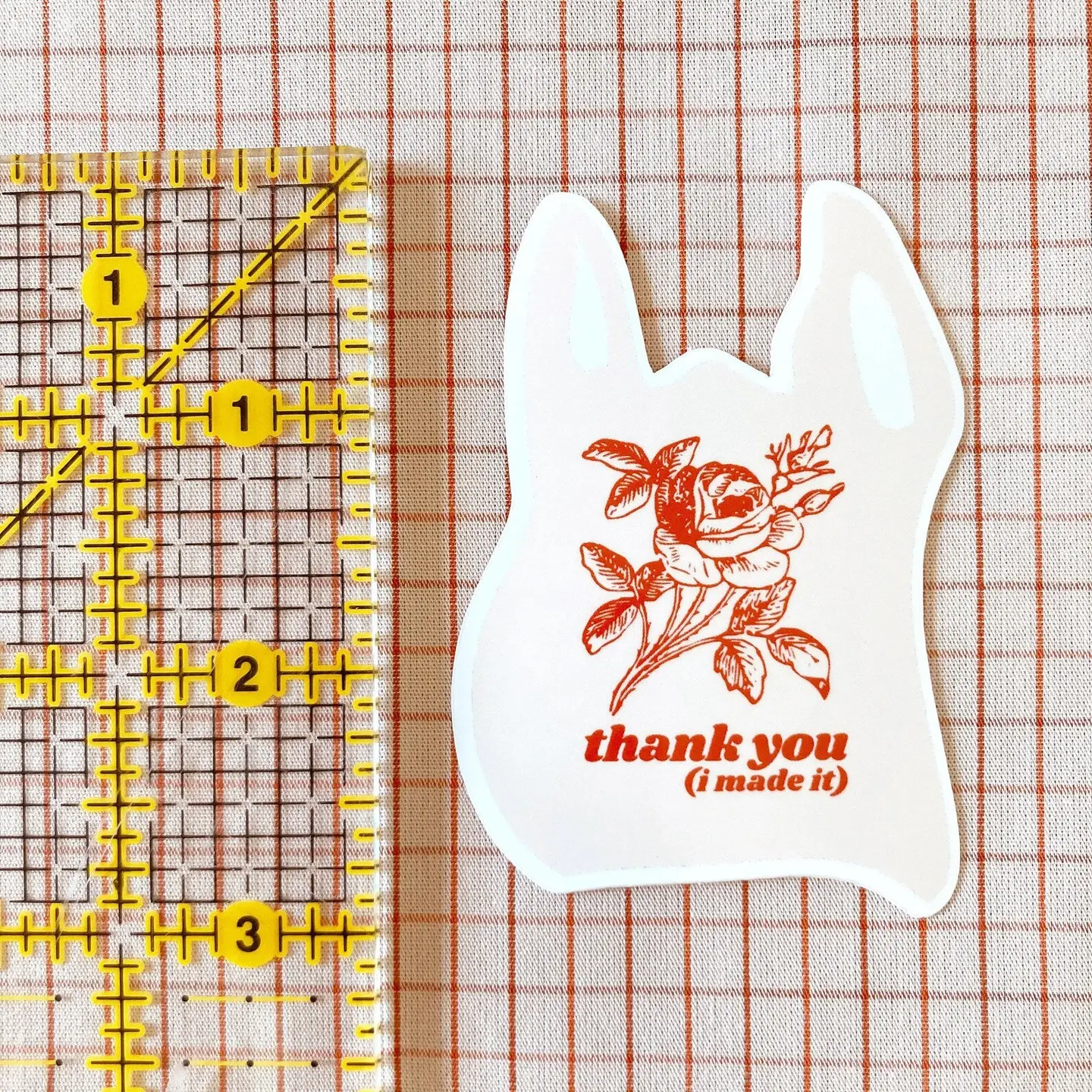 Feral Notions Thank You, I Made It! Sticker - Image 2