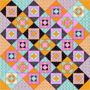 Ghostly Quilt Kit - Pre-Cut