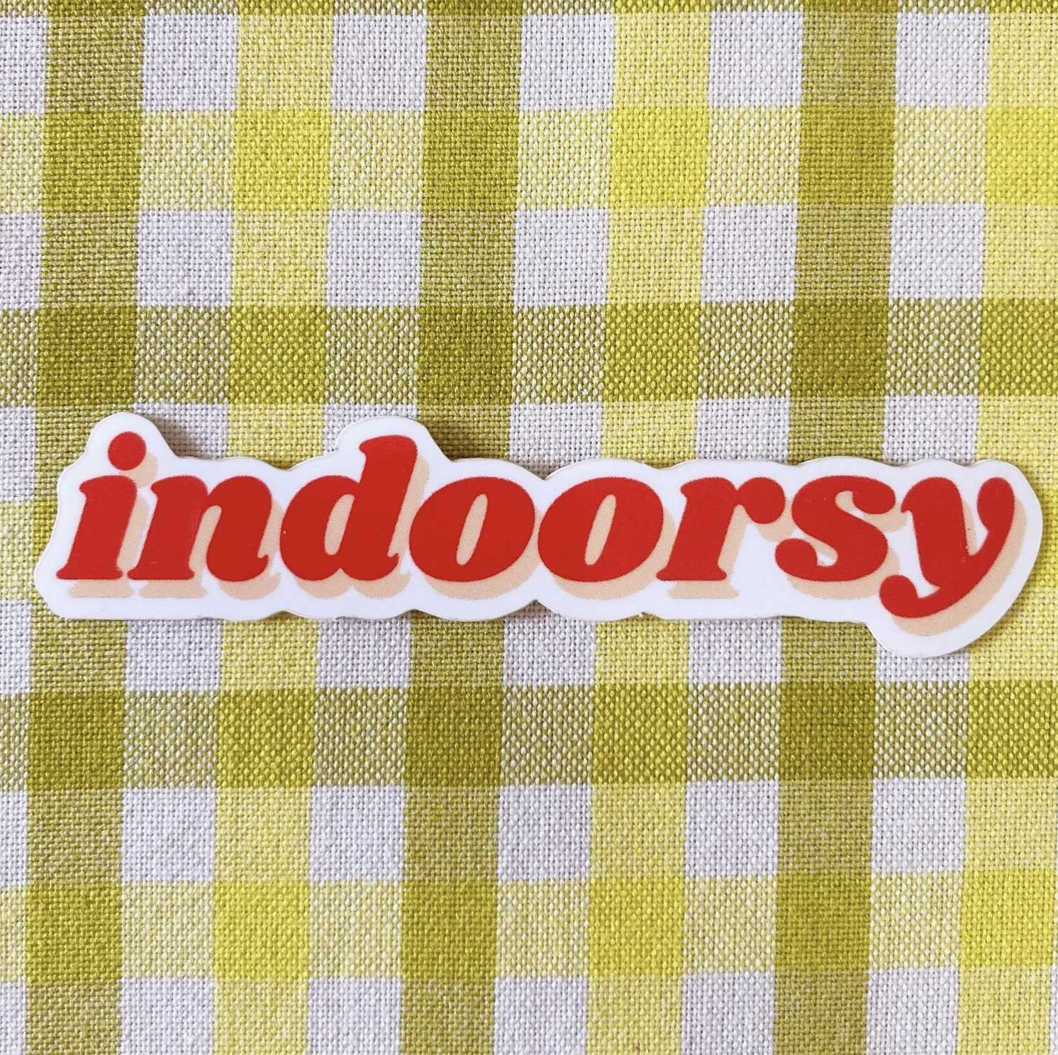 Feral Notions Indoorsy Sticker