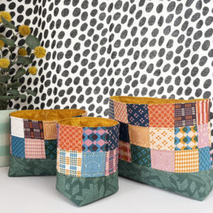 Mini Charm Tubs - Pattern & Kit