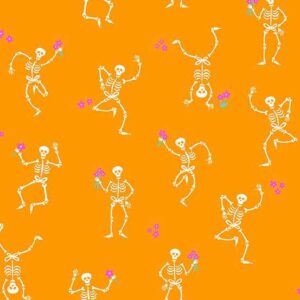 Ghostly Garden - Skeleton Jig Orange