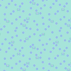 Ghostly Garden - Spin and Spot Aqua